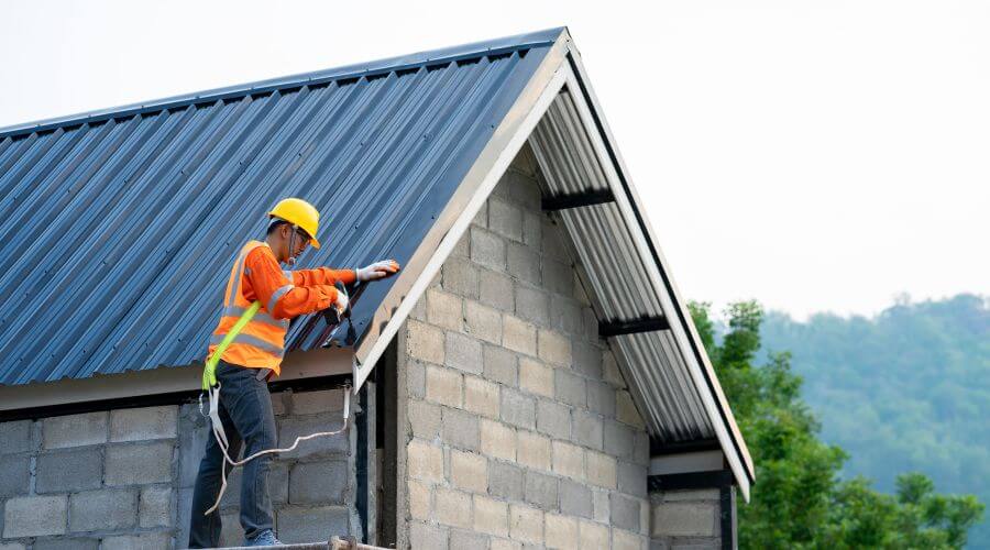Professional metal roof installation in Climax, MI
